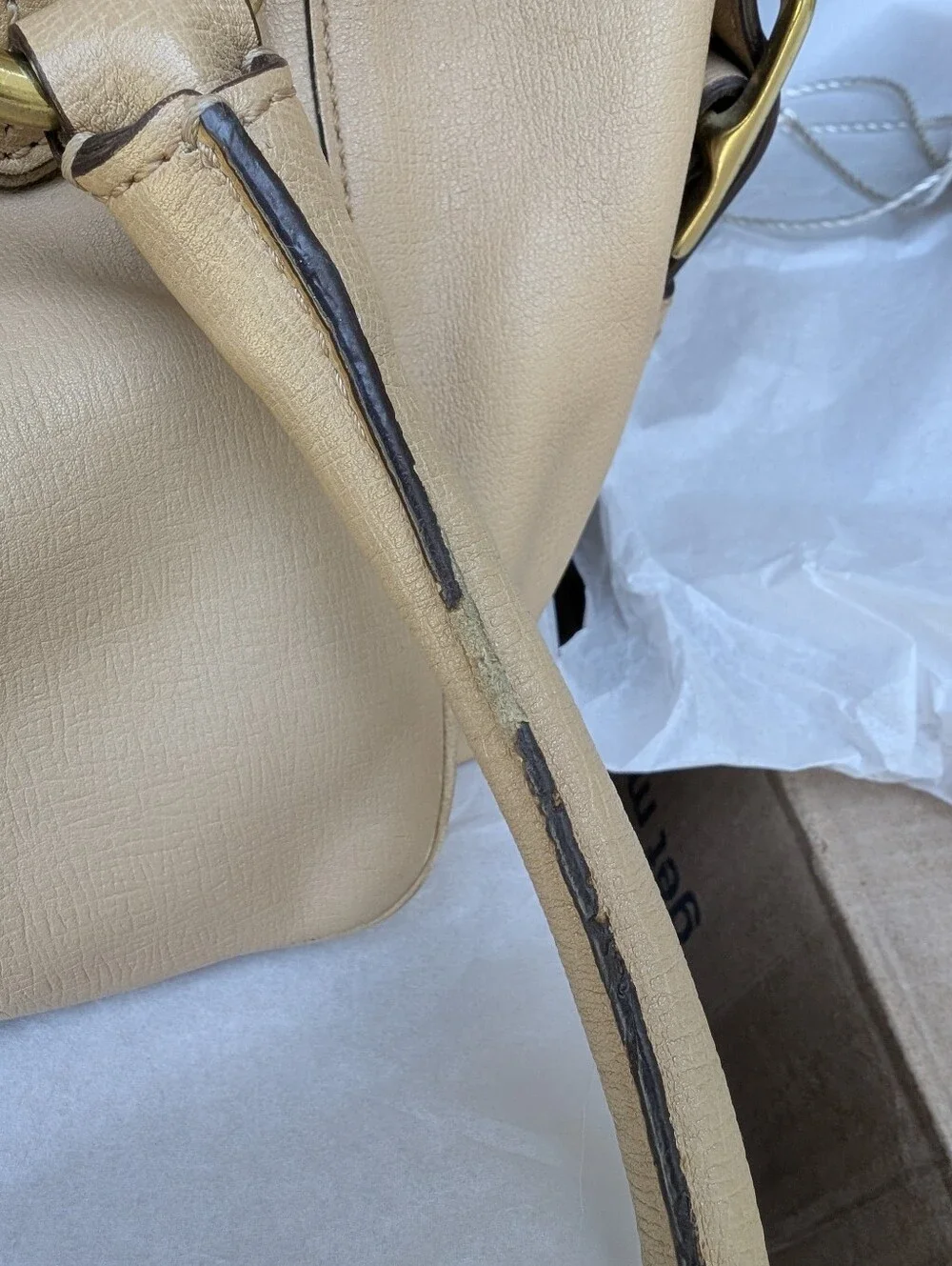 Coach Addison Spectator XL Beige  Satchel